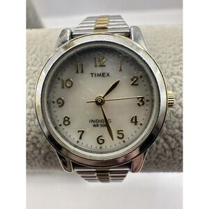 Timex Womens T2M828 New Battery‎ Essex Avenue 25MM 6.5" Stainless Steel Q